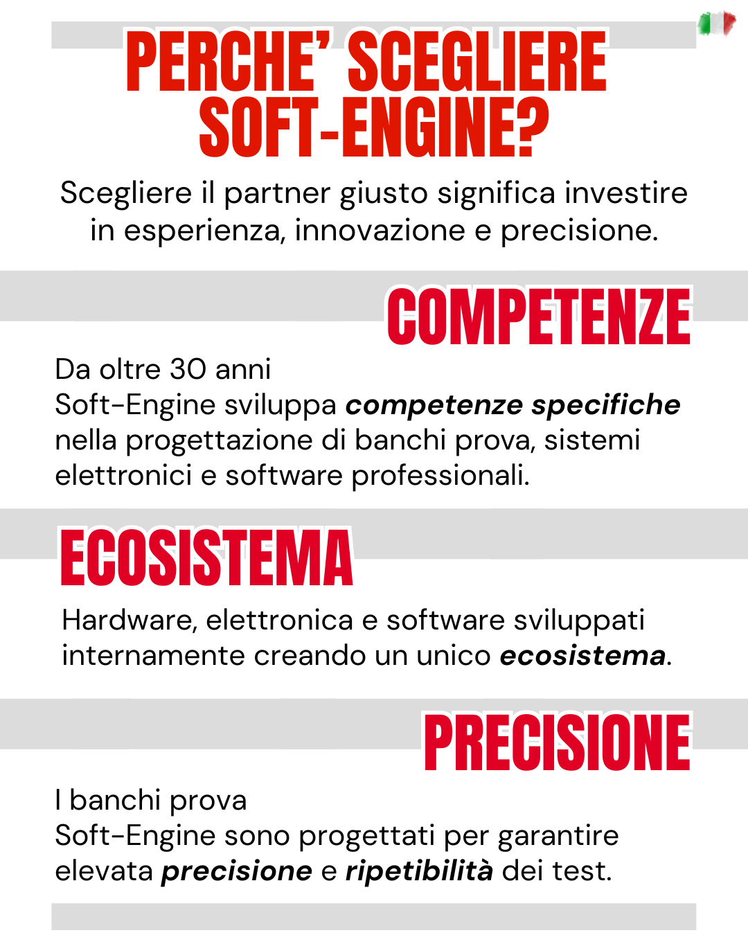 PERCHE' SCEGLIERE SOFT-ENGINE?