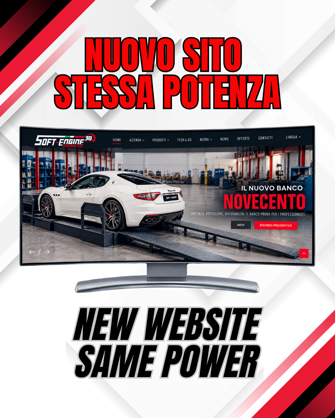 NUOVO SITO, STESSA POTENZA