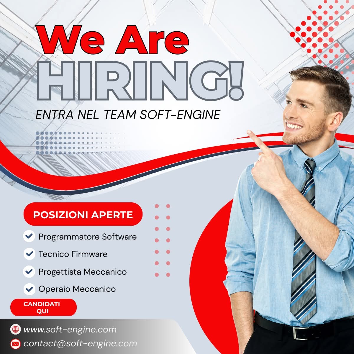 POSIZIONI APERTE IN SOFT-ENGINE